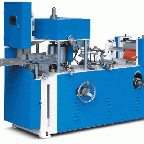 High capacity napkin paper machine